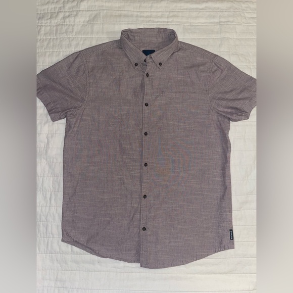 Prana Other - Prana Men's Casual Brown Button Down Short Sleeve Med